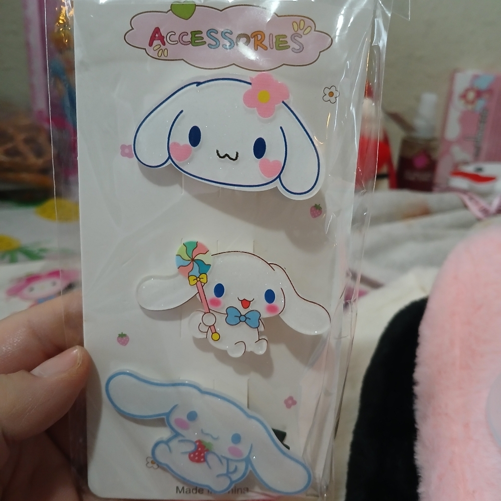 HK & Friends hair slide in clips